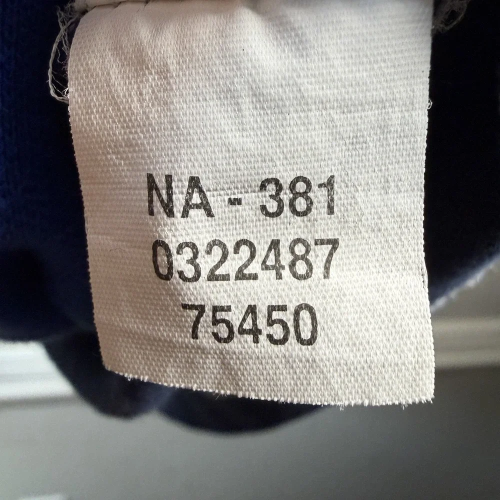 VTG Chaps ralph lauren polo 90S Color‎ Block Men's Medium Shirt Blue Y2K